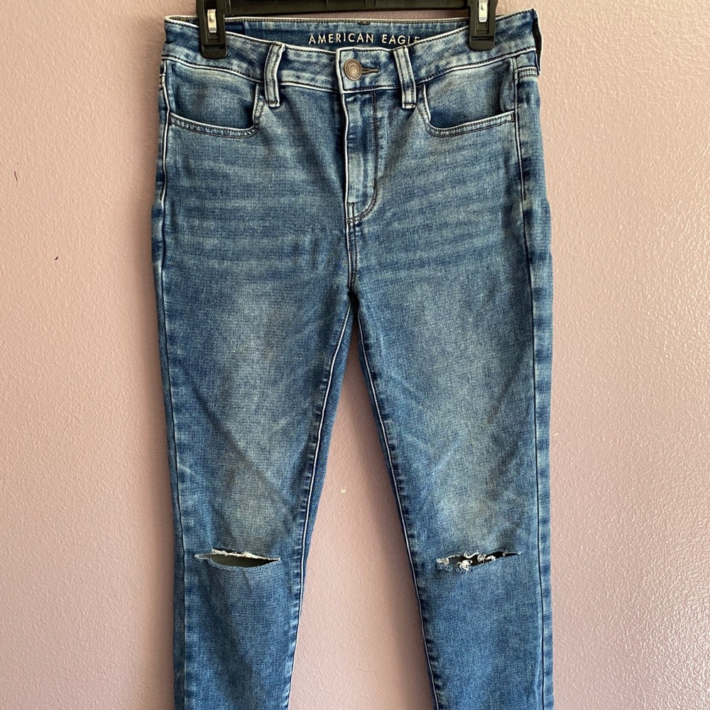 America Eagle super stretch skinny jeans